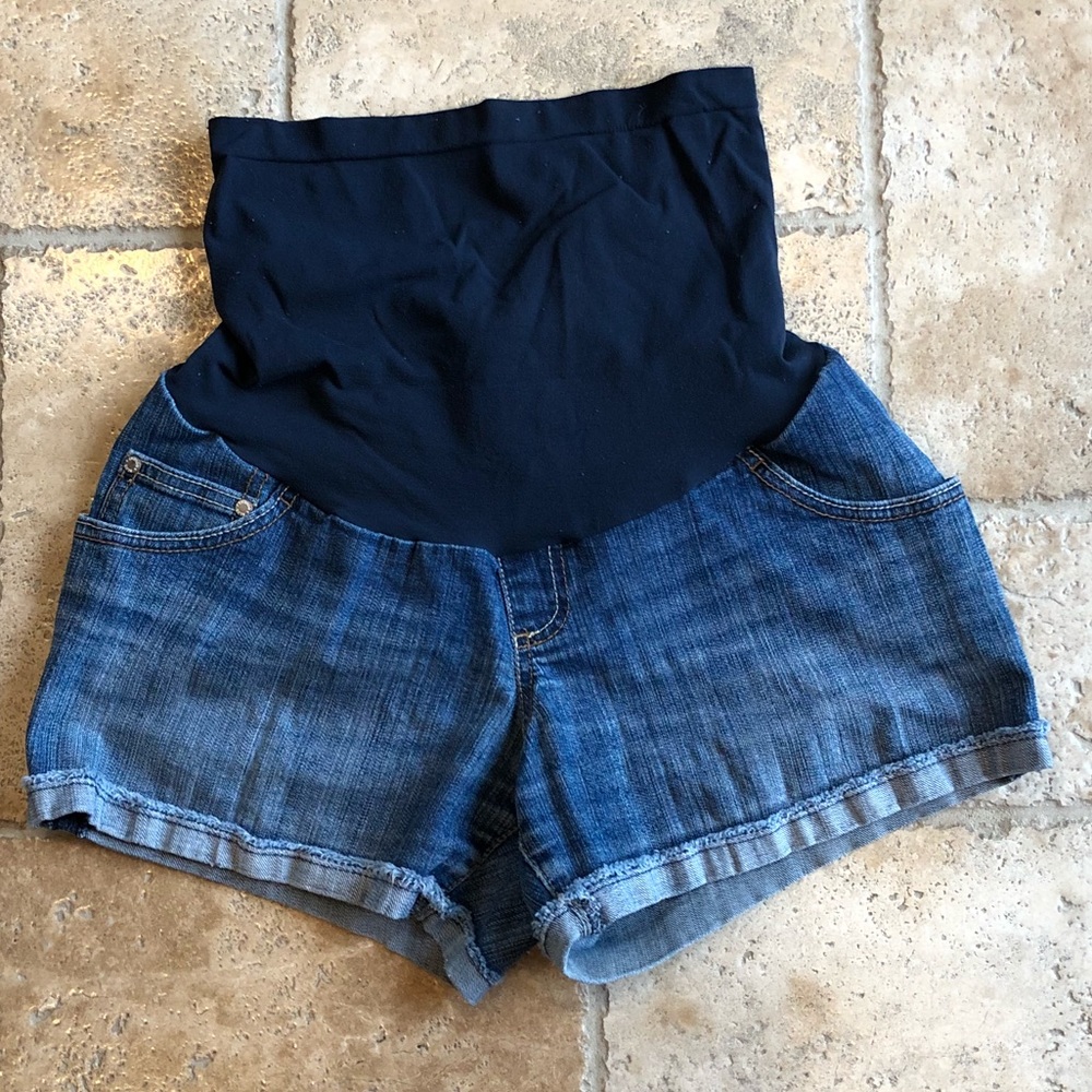 Maternity Denim Shorts